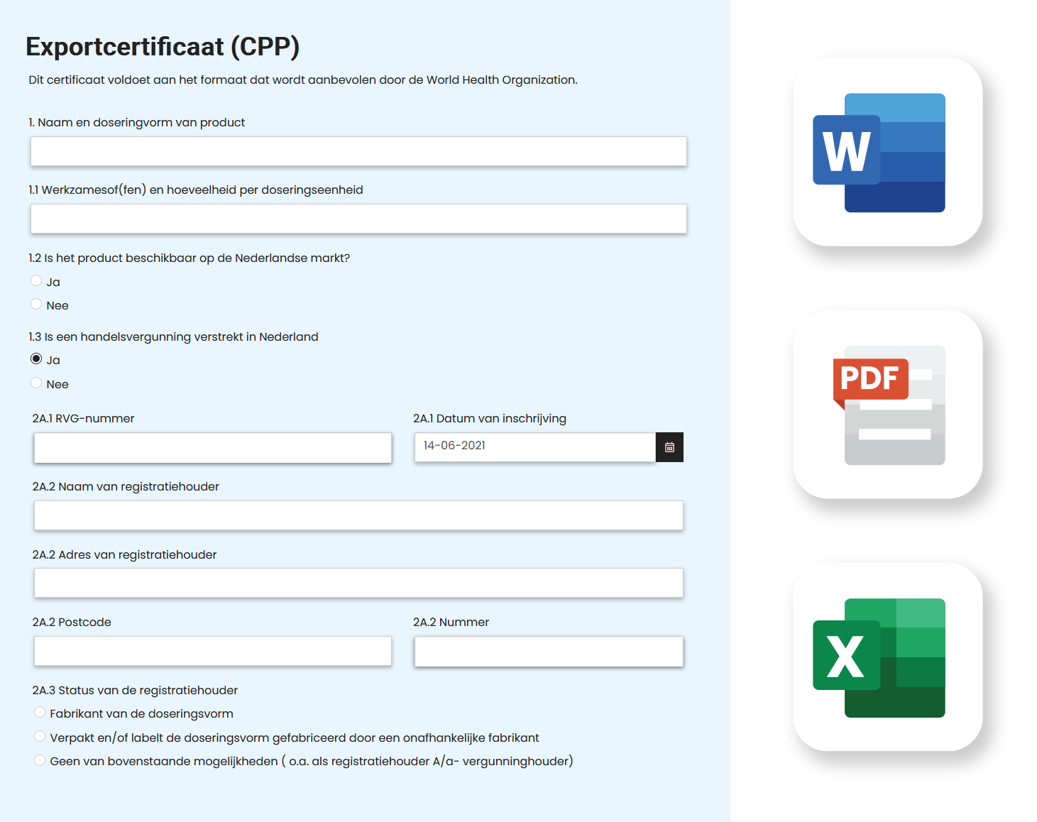 PDF certificaat maken