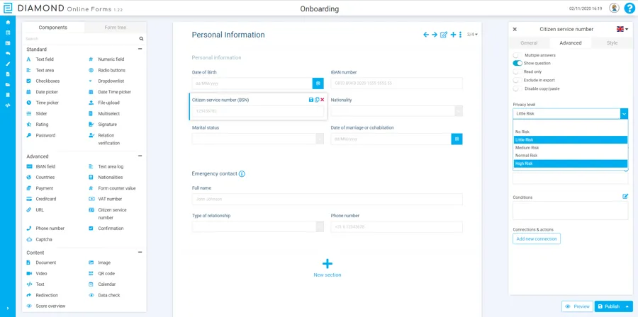 Diamond digitale formulieren