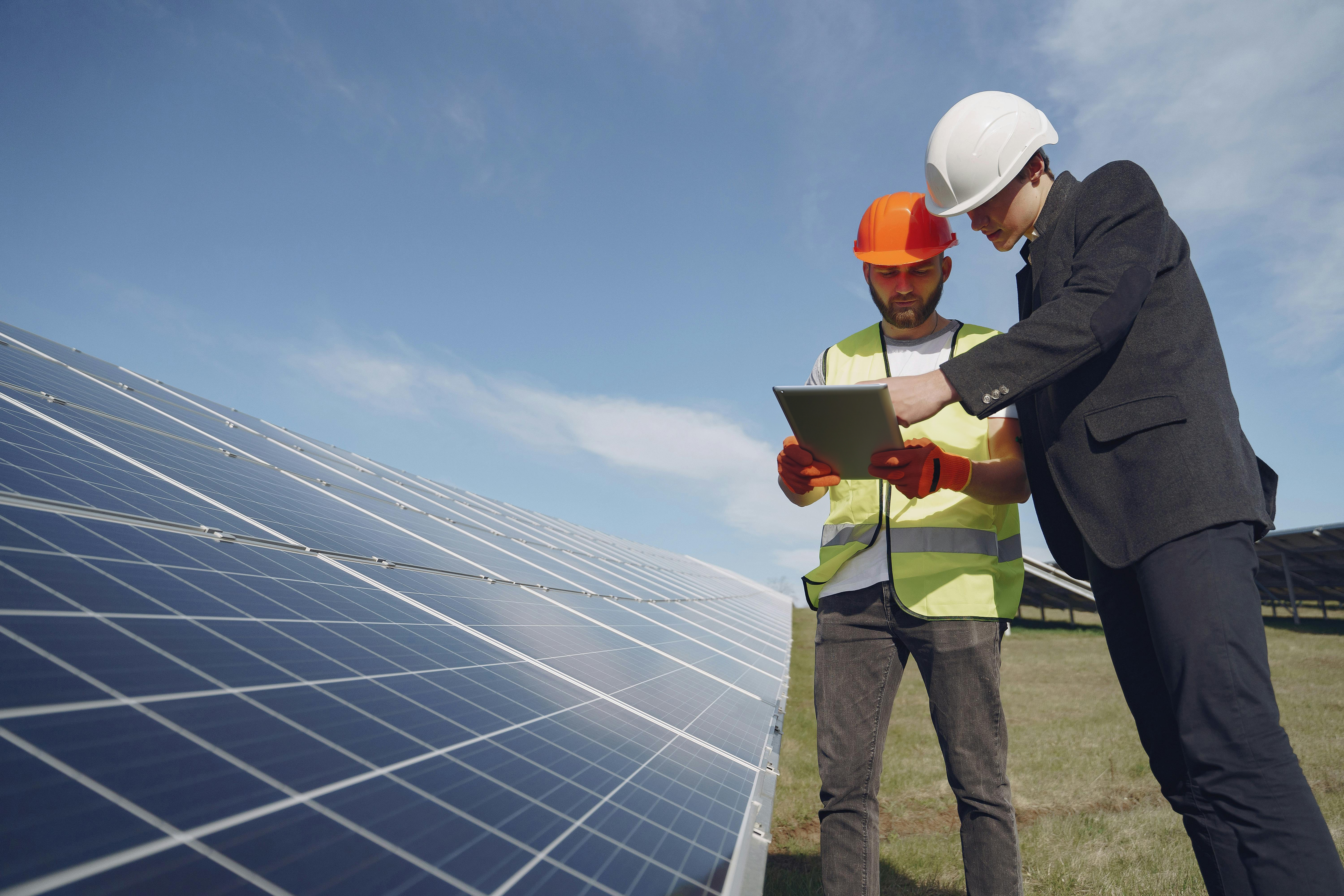 Inspectie Zonnepanelen Bouwplaats
