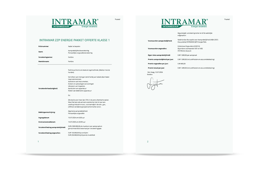 Certificaat Mockup