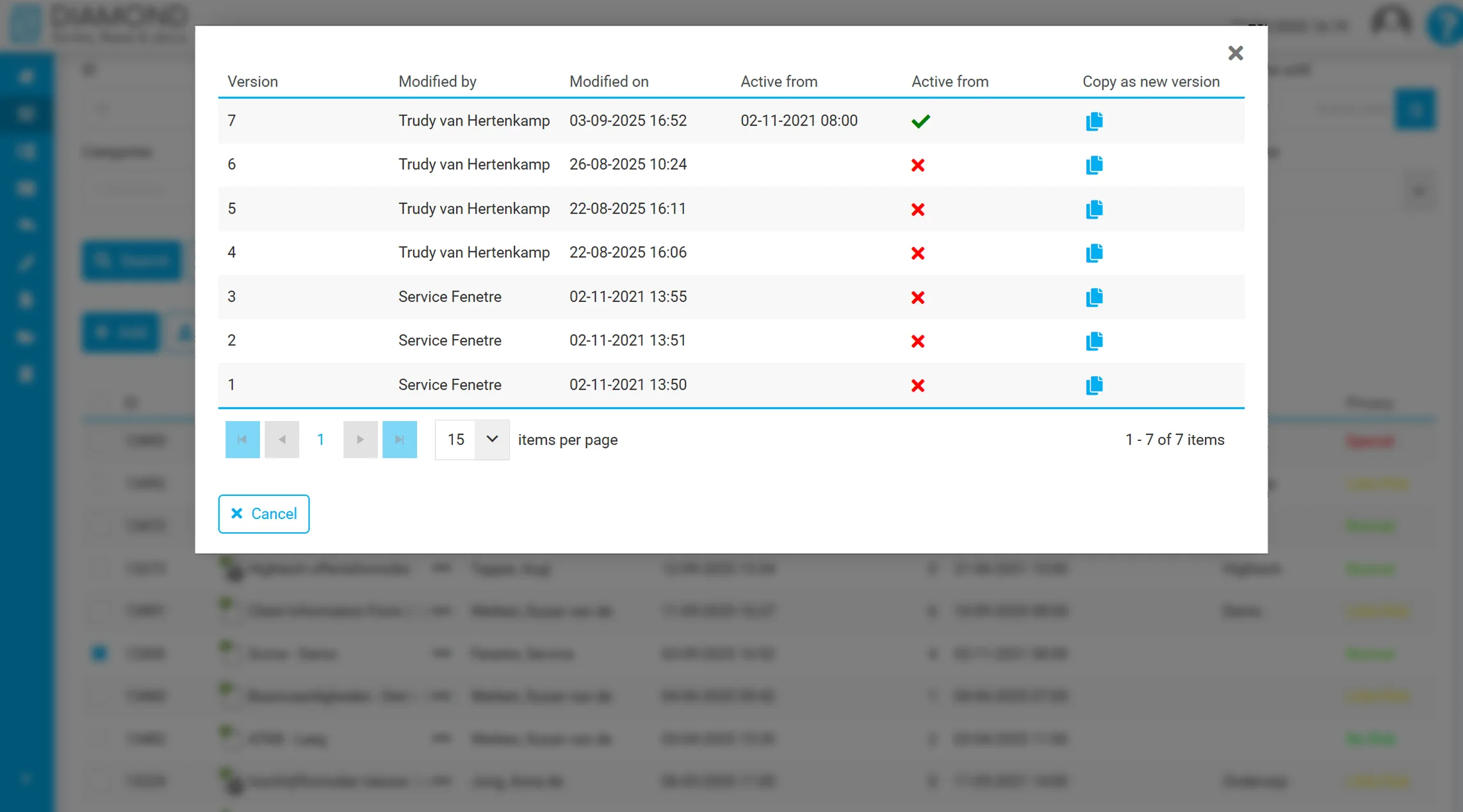 Smart Forms With Versioning
