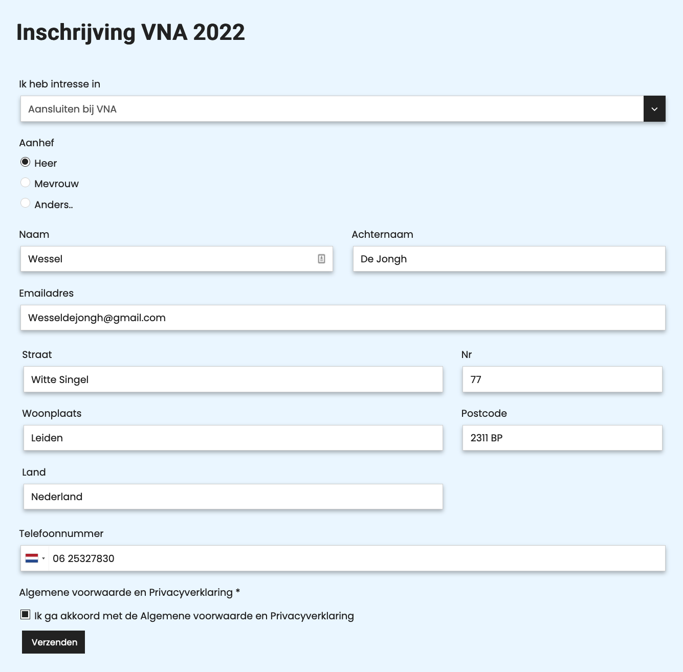 slim formulier inschrijving