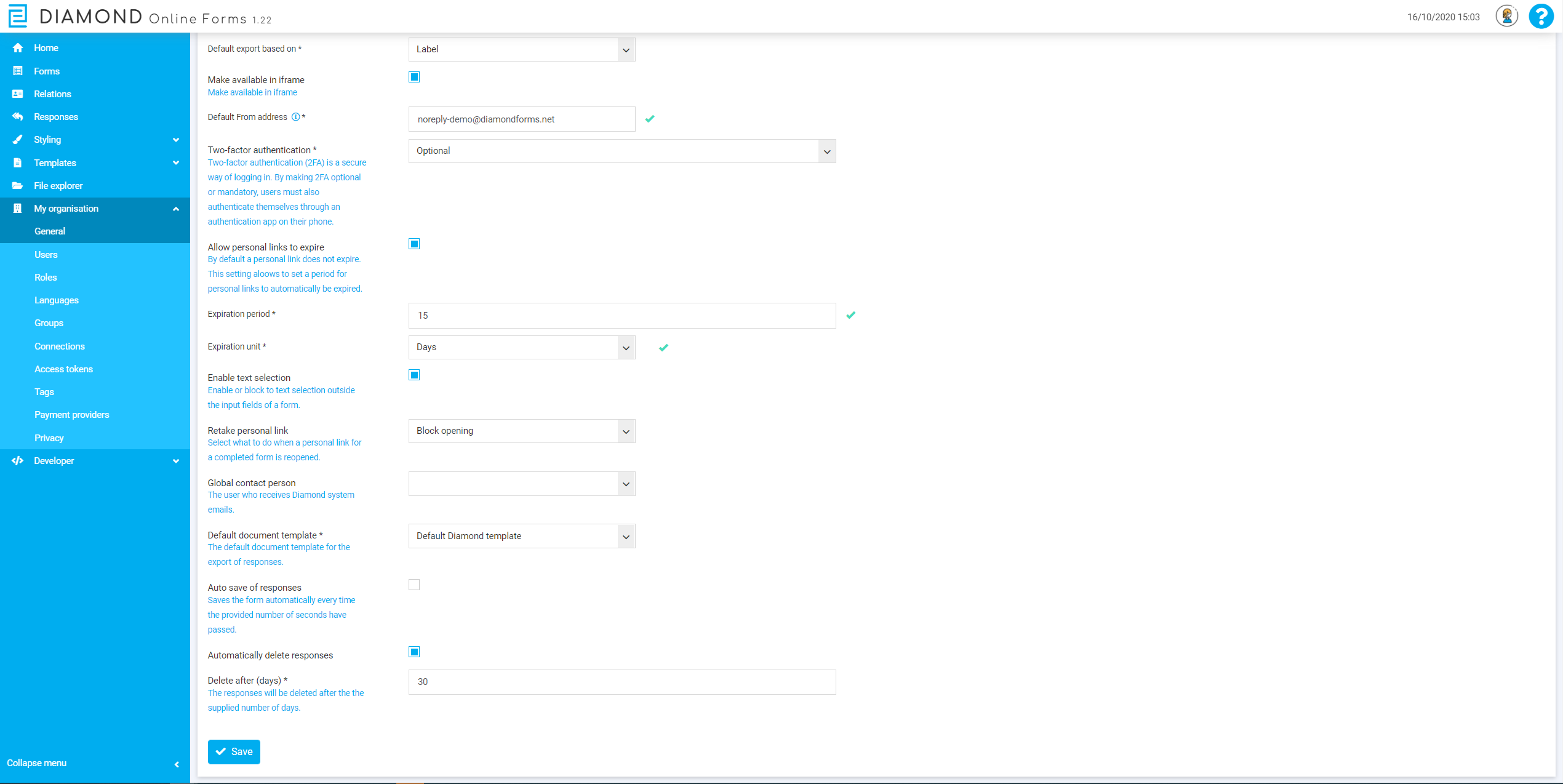 digitaal formulier bewerken