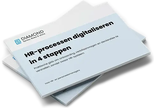 HR Processen Digitaliseren gedrukt