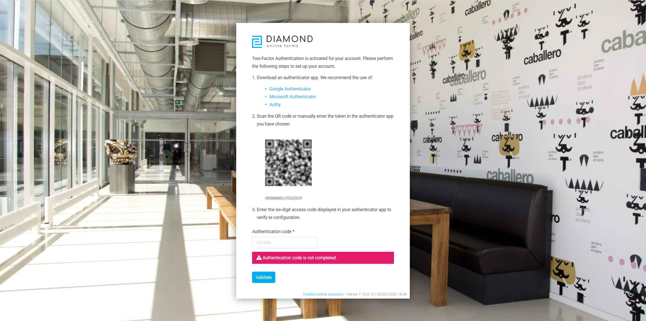 Diamond digital forms