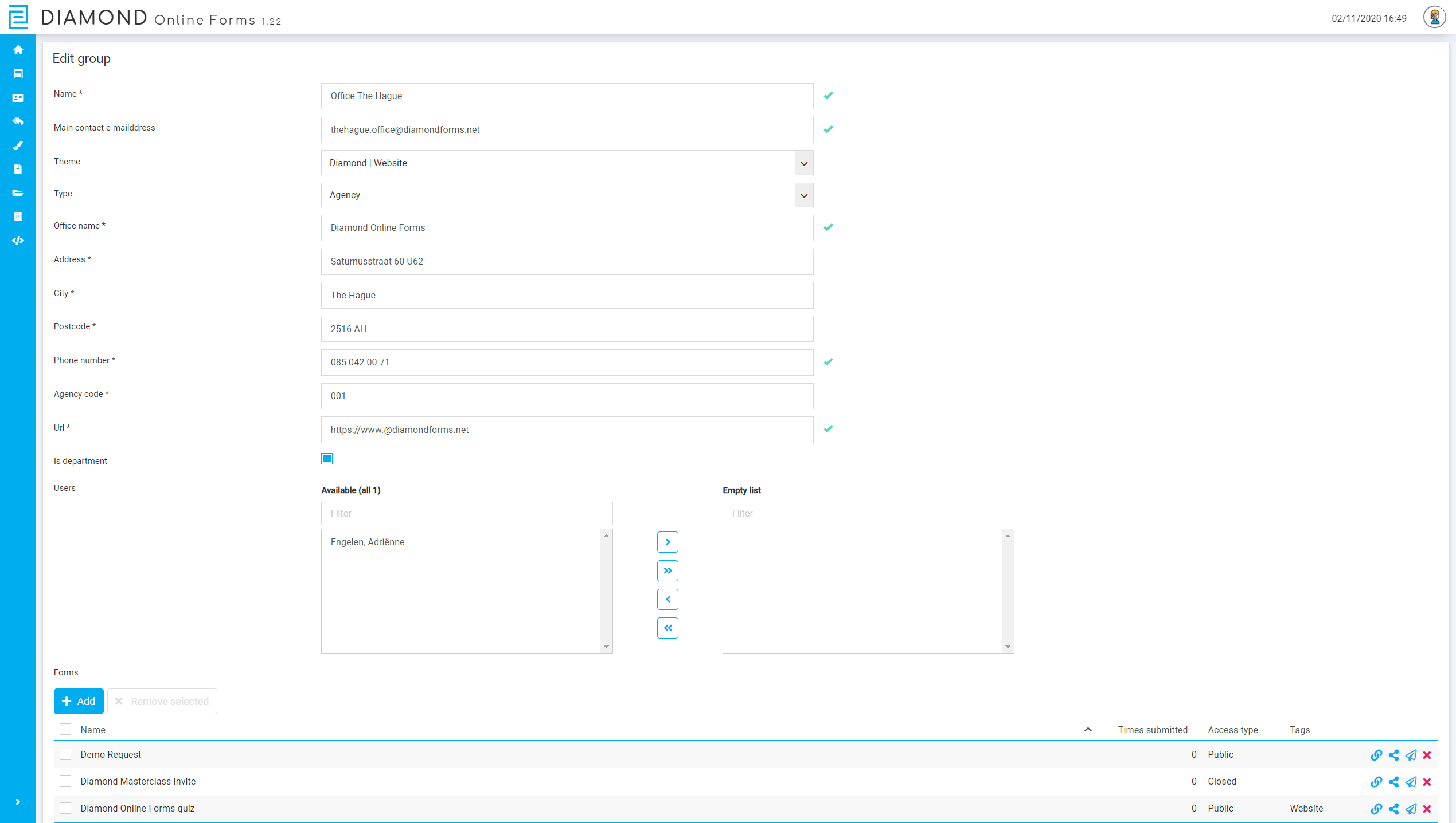 Digitaal formulieren software