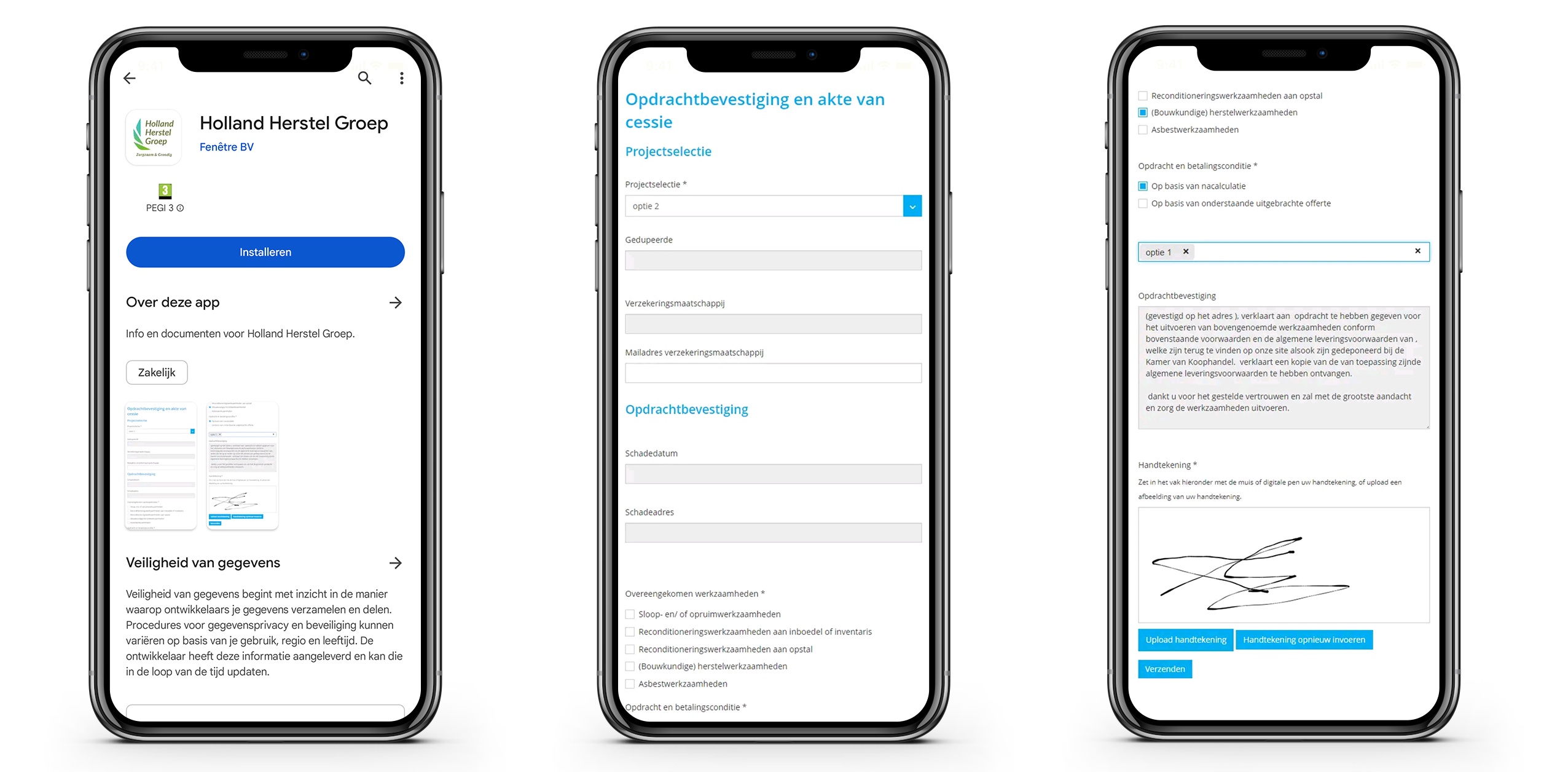 Mobiele Formulieren app